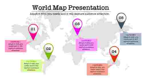 world map powerpoint slide-world map presentation